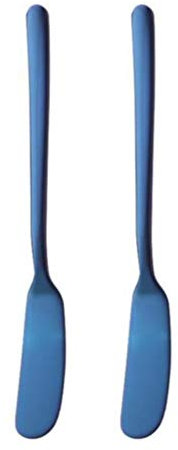 Cabilock 2stücke Butter Und Käsemesser Für Küche Multifunktionale Jam Und Sahneverstreicher Langlebige Rostfreie Utensilien Blau Für Und Catering