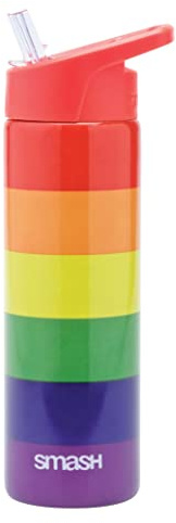 Smash Drink Flask/Bottle, Stainless Steel, Rainbow, 750ml