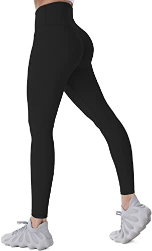 Sunzel Sunzfly Leggings Damen mit Bauchkontrolle Blickdicht Yogahose Sporthose für Gym Fitness Workout