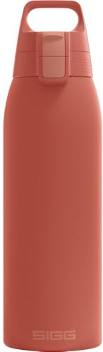 Sigg - Isolierte Trinkflasche - Thermosflasche Shield Therm One - Kohlensäurehaltige Getränke - Auslaufsicher - Spülmaschinenfest - BPA-frei - 90% recycelter Edelstahl - 0,5L, 0,75L & 1L