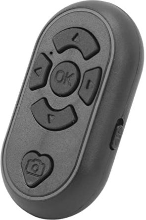 TikTok Camera Remote, BT4.0 Wireless TIK Tok App Bluetooth Remote Control Page Turner, BT Multimedia Remote pour Android System Smartphone Tablet Devices (Noir)