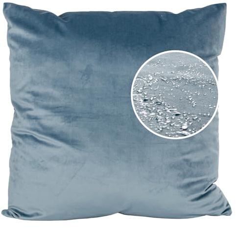 Kisska Kissenbezüge Samt Kissenhülle Dekokissen Kissenbezug Sofakissen Wurfkissenbezug Zierkissen Petrol 60x60cm ohne Füllung