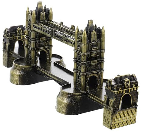 Alipis Architektonisches Brückenmodell London Bridge Tischdekoration Metalllegierung Retro Wohnaccessoire Für Büro Und Wohnung Geschenkidee