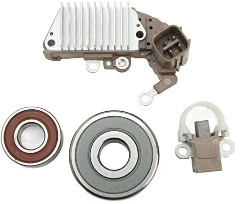 Brilluxa Kit de reconstrucción del alternador Kit de cojinetes de escobillas reguladoras 31150 P2T 003 Cojinete de Soporte de escobillas de Voltaje para Accord L4 2.3L 1998-2002