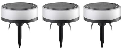 Lindby LED Smart Home Wegbeleuchtung Garten Kyren dimmbar (Modern) in Weiß (3 flammig,)