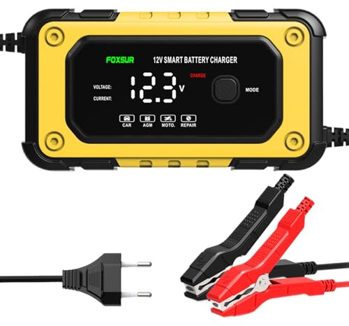 Booster d'urgence - Booster de Batterie Portable,Équipement Puissant avec Écran LCD 12V pour Voiture Moto Camion, Accessoire de Dépannage en Bord de Route et Garage