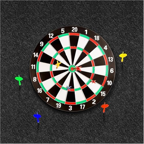 Exquilnova Dartboard-Wandschutz, Filz Dart Wandschutz Selbstklebend, Dartscheiben Umrandung, Wandumrandung für Kork-Dartboard-Rückseite, Filz-Wandfliesen, Korkplatten für Dartscheibe