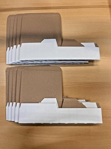 Faltschachtel mit Automatikboden und Einsteckdeckel, 185x165x60mm (10)