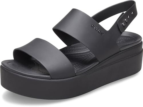 Crocs Crocs Brooklyn Low Wedge W outdoor sandaler dam, Multi Stucco, 38 EU