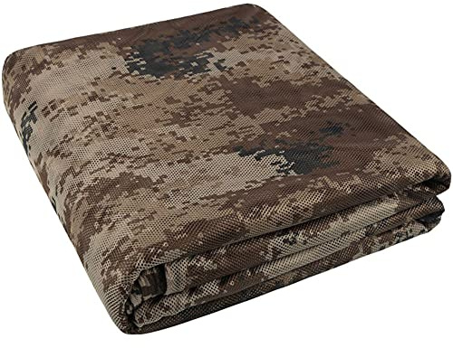 scosao Tarnnetz Sackleinen Camouflage Netting Jagd Abdeckung Net, Sichtschutz Tarnung Netz Sonnenschutz Tarnnetz Bundeswehr, Waldlandschaft Camping Outdoor