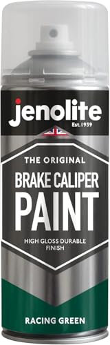 JENOLITE- Bremssattellack Grün. Bremssattelfarbe. Hitzefester Thermolack für Bremsklötze am Auto bis 300°C. Inhalt: 400ml