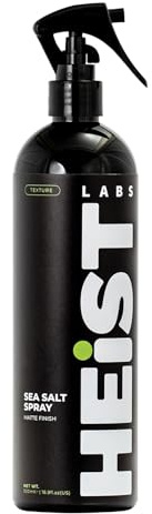 Heist Labs Sea Salt Hair Spray 500ml – Large Size Texture & Grip Styling Spray for Natural Matte Finish and Enhanced Volume