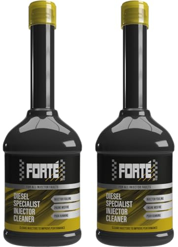 Generic 2 x Forte Diesel Specialist Vehicle Injector Cleaner Car Fuel 400ml Lower Emissions