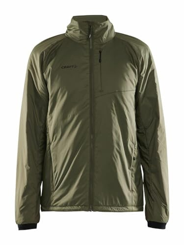 Craft CORE LIGHT PADDED JACKET | Lätt jacka herr L | Rift | vadderad övergångsjacka herr | jacka med låg förpackningsstorlek | vindjacka för män | träningsjacka herr