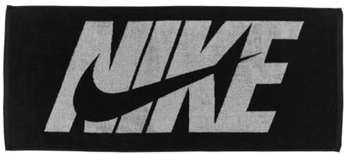 Nike Jacquard Medium Graphic Asciugamano Sportivo Black/White One Size