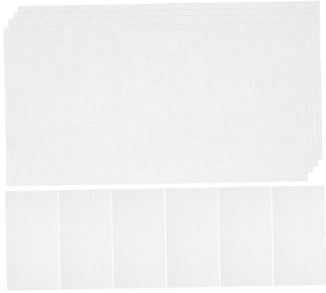 Papier Sulfurisé 300 Feuilles en Papier Silicone Blanc, Antiadhésif
