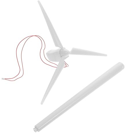 YARNOW Éolienne Portable à Énergie Solaire Jouet Éolienne pour Garçon Fille Kit De Modèle De Bricolage Projet Scientifique Éducatif Facile à Assembler Transporter pour Intérieur