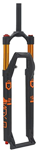 AADDFDD Forcella Anteriore MTB Ultraleggera VPPV da 26 Pollici, 27,5 e 29, Escursione 120 mm, Ammortizzatore per Bicicletta in Lega di Alluminio, Regolazione del Rimbalzo da 1-1/8, forc