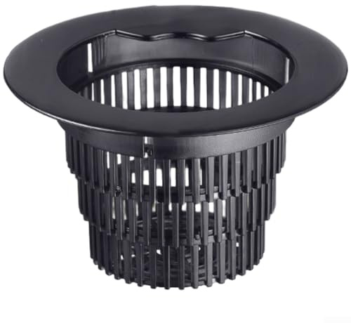 Panier d'évier rétractable en silicone, filtre réglable avec évacuation rapide, pour évier de 76 à 87 mm, noir (A)