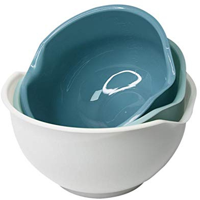 arthomer Bol à Mélanger Plastique Ensemble Saladiers avec Fond Antidérapant Bassin Créatif Fruits et Légumes Fournitures Cuisine