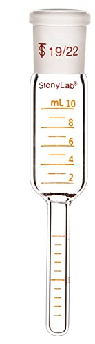 stonylab labor Glas Konzentratorrohr, Borosilikatglas 19/22 Absolvent Kuderna-Dänisch Konzentratorrohr für laborversorgung