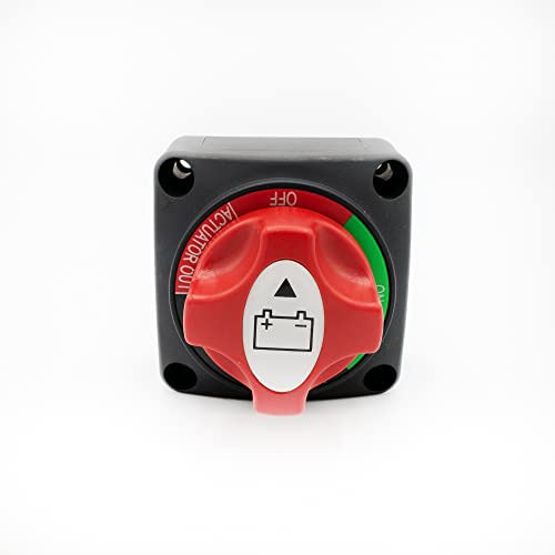 D&W The Motion Corporation Batterieschalter für 12 bis 48 Volt