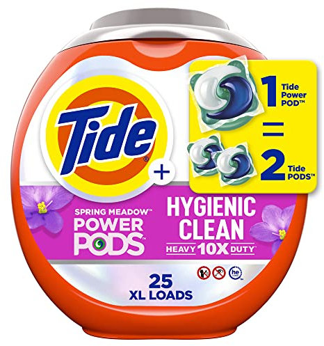 Tide Hygienic Clean Heavy Power Pods Waschmittel, 10 Stück, 25 Stück