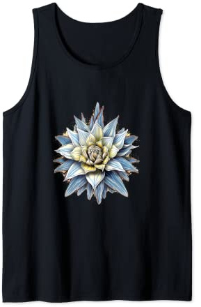 Agave Americana Century Plant Maguey American Aloe Succulent Tank Top
