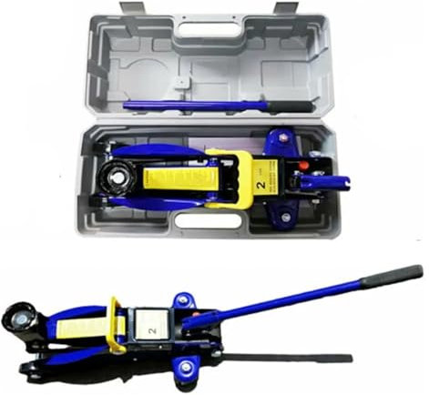 CQJJXKYC hebebühne Auto Hydraulischer Wagenheber, robust, 2 Tonnen hebend, für Auto, Transporter, Garage, Reifenreparatur, Reifenwechsel, Notfall Wagenheber
