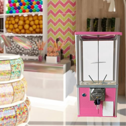 Distributore Macchine Caramelle, Distributore Caramelle Pink-26*29*53cm