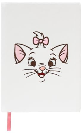 Grupo Erik Disney Aristocats Notizbuch A5 Journal Tagebuch Merch Geschenke | Reisetagebuch Kariert Ringbuch Mädchen und Jungen Einschulung - Notizblock A5 14,8 × 21,0 cm
