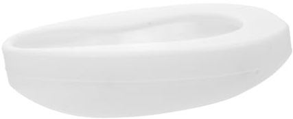 Beaupretty Padella Per Anziani e Pazienti Allettati Realizzata in Plastica Resistente Design Anti-versamento Facile Maneggiare e Mantenere Come Wc Portatile