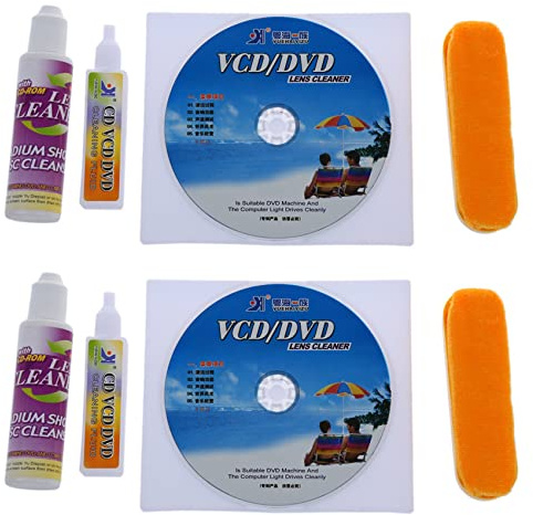 Uikdjgu 8X CD DVD ROM-Spieler Wartung Reinigungsset