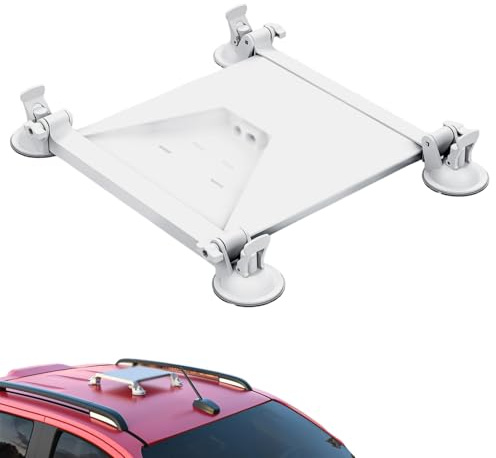 Ranley Soporte para Parabrisas - Base De Ajustable 360 Grados | Porta Tabletas para Automóvil - para Automóvil, RV, Barcos, Aviones, SUV, Tablero, Parabrisas, Conducción,