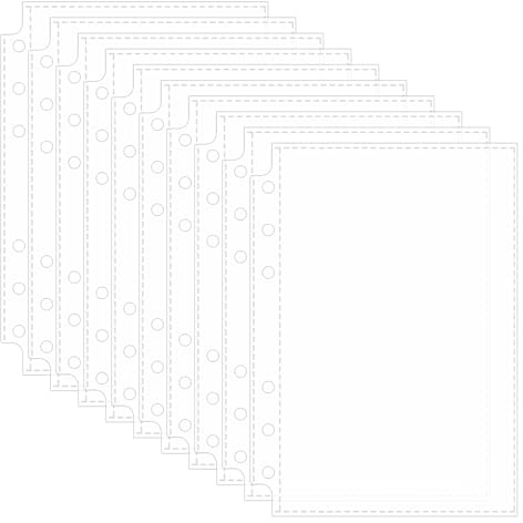 60 Stück ProspekthüLlen A6 Glasklar Extra Stark für Fotos, Postkarten | Klarsichtfolien A6, 16.5 x 12cm, Ohne Zipper, Wasserdichtf, Staubschutz
