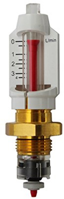 Zewotherm 3/8 Messing Durchflussmesser Topmeter Flowmeter DFA, 320002