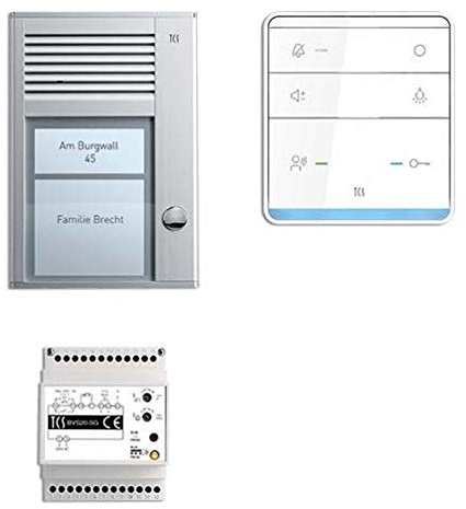TCS Tür Control Paketlösung PSC2310-0000 1 Taste AP, Freispr. Türsprech-Set 4035138041195