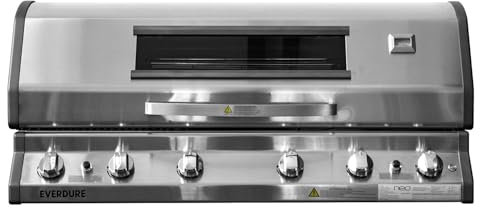 Everdure NB6LP-17DE Einbau-Gasgrill mit 6 Brennern