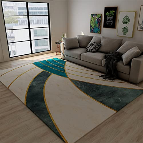Fleckerlteppich grün pastell deko Baby Teppich Mädchen Leichtes Luxus-Wohnzimmer, Einfaches, Modernes Schlafzimmer Kann Individuell Angepasst Werden 100x160cm Teppich Jugendzimmer Teppich Kinderzimmer