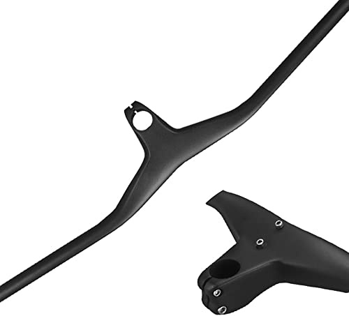RXL SL carbon lenker mtb mit vorbau 28.6 integrierte mtb lenker 720 * 80mm | fahrradlenker carbon UD matt integriert riser bar für mountainbike leichtgewichtiges upgrade