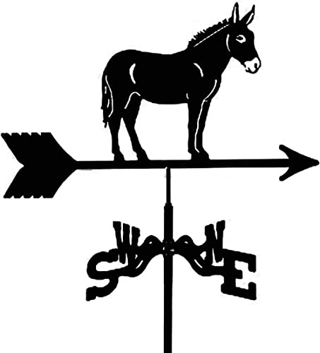 AMITVA Veleta para jardín, estaca para el Tiempo, Veleta Retro española, indicador de dirección del Viento de Corrida de toros para jardín, Patio, decoración Ornamental