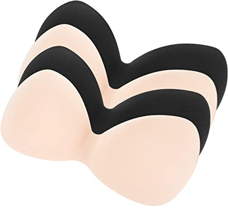 Healifty 4 Pz Imbottiture per Biancheria Intima Potenziatore del Seno Push up Costume Bagno Inserti Reggiseno Inserto per Coppa Reggiseno Tampone Pettorale Coppa del Seno Nylon Yoga Mancare