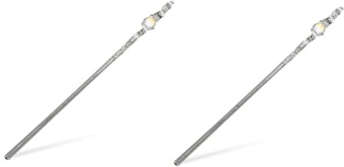 FRCOLOR 2 Piezas horquilla women mujeres pinzas para el cabello para niñas palillos japoneses para el cabello accesorios para niñas palillo de pelo largo palillos de pelo para Metal