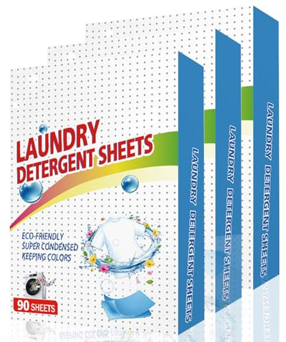 Gcroet Lavage de tobe de détergent Dépose à la blanchisserie à Linge à Linge à Linge de Linge de Linge pour Les Voyages à Domicile 270pcs.