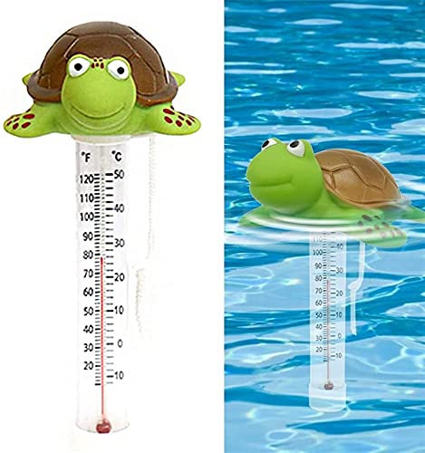 WaiDXn 1 Stück Digital Pool Thermometer, Floating Swimming Pool Thermometer Premium-Badewanne Thermometer Wassertemperatur-Messgerät