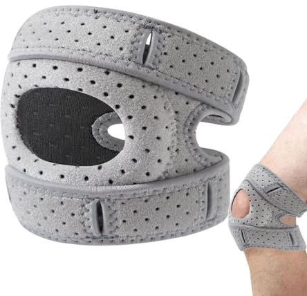 Patella Kniebandage Männer Damen, Kniebandage Verstellbare Knieorthesen, Stabilisierung Kniestütze Sport, Knieschutz Polster, Kniestütze Orthopädisch Bandage Für Meniskusriss, Knieschmerzen Lindern