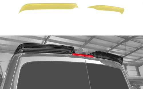 CHROMEMASTER | Alerón Trasero, Spoiler para Techo Compatible con Mercedes Sprinter 2006-2018; Accesorios de Coche - Spoiler para Coche; Poliuretano; para Pintar; Método de Montaje: Pegamento; Abe
