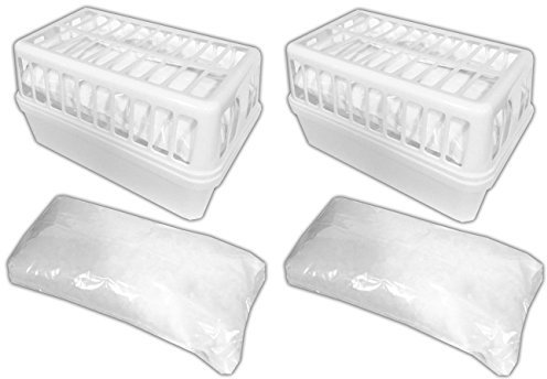 2 X DEUMIDIFICATORE Box incluso 4 X 1200 G granulato | raumtrockner | Deumidificatore