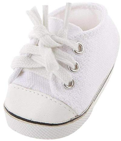 Bongles Schuhe Passend Für 18 Zoll Schuhe Amerikanische Puppen Accessoires Mädchen-Geschenk-Spielzeug (weiß)