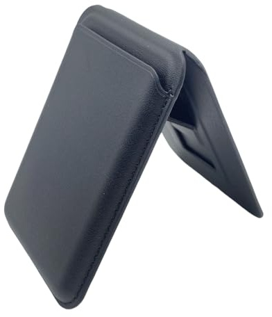 omiinitio Magnetische Geldbörse Leichter Handy Ständer Verstellbarer Leder Kartenhalter Geschenke Für Damen Und Herren Magnetischer Handy Ständer